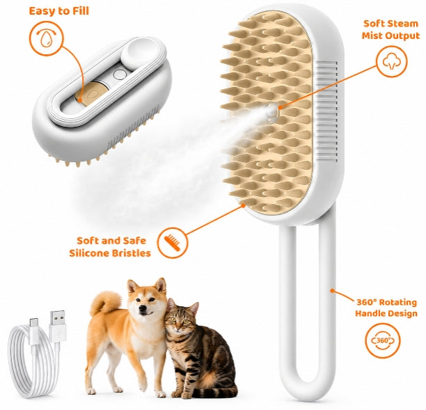 3-in-1 Brush with Steam