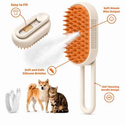 3-in-1 Brush with Steam